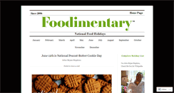 Desktop Screenshot of foodimentary.com